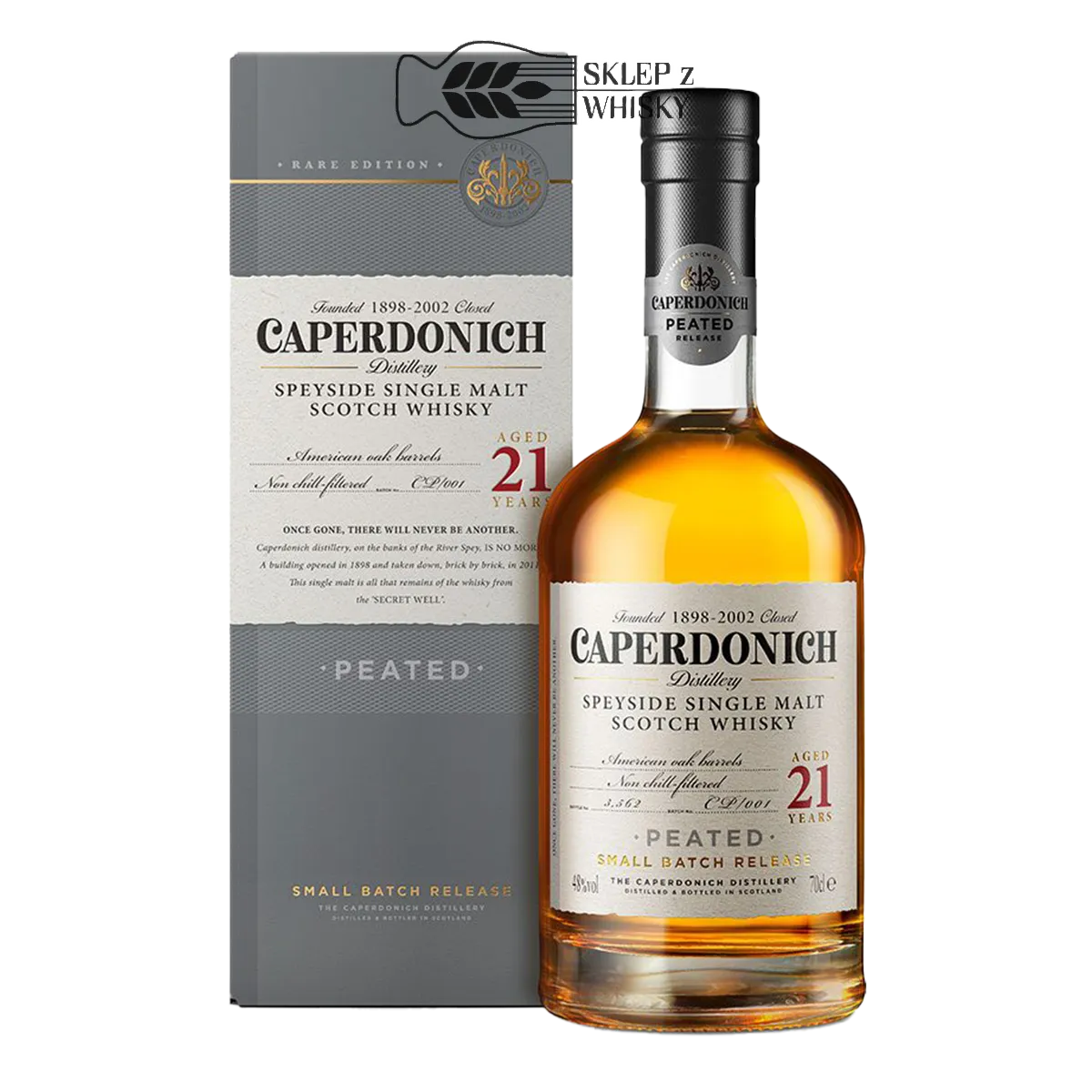 Caperdonich Peated 21YO 700 ml