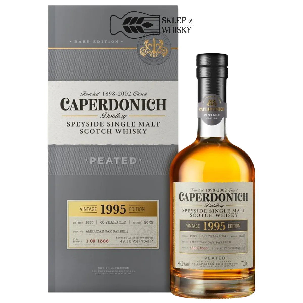 Caperdonich Peated Vintage 1995 26YO 700 ml