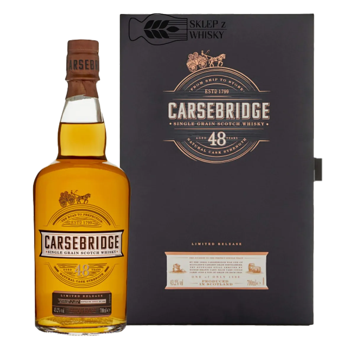 Carsebridge 48YO Single Grain Special Release 700 ml