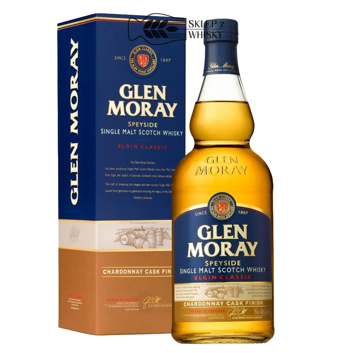 Glen Moray Chardonnay Cask Finish 700ml