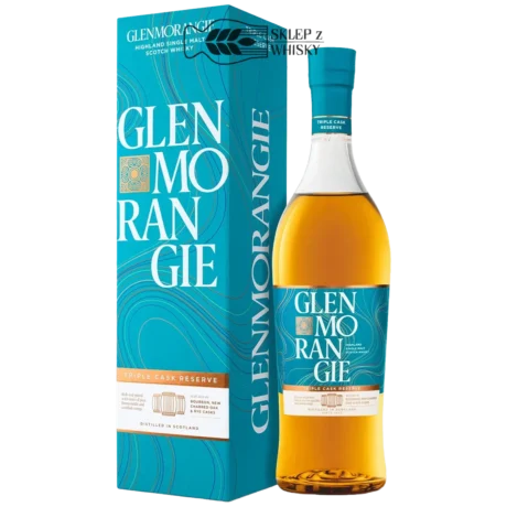 Glenmorangie Triple Cask Reserve - szkocka whisky single malt z regionu Highlands, 700 ml, w pudełku