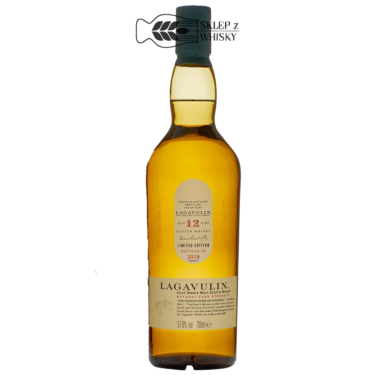 Lagavulin 12YO Natural Cask Strength 2018 700 ml