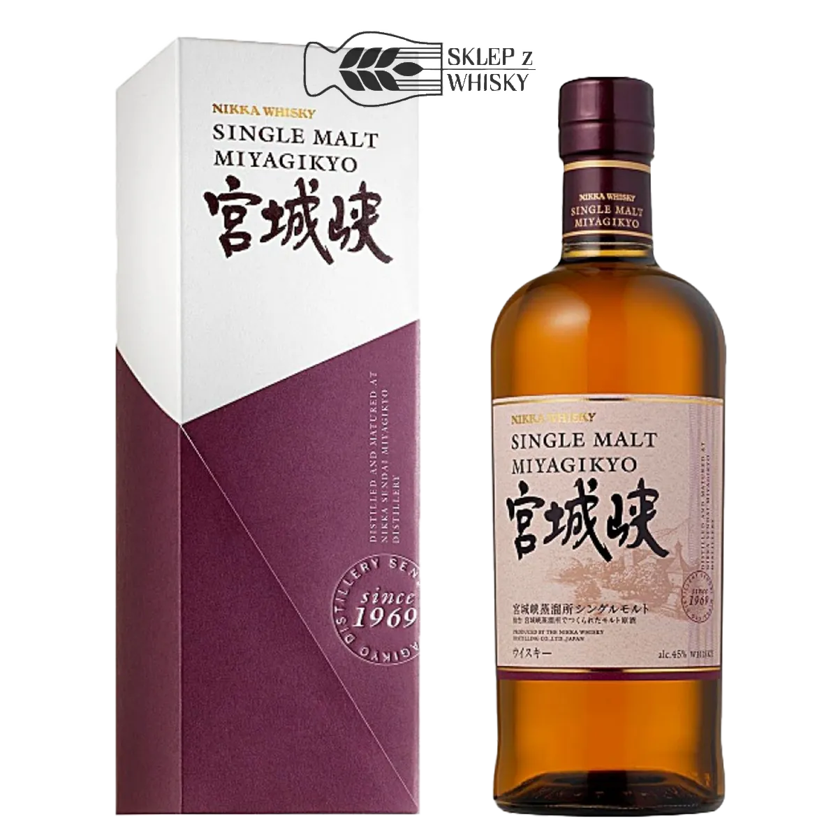 Nikka Miyagikyo Single Malt Kartonik 700ml