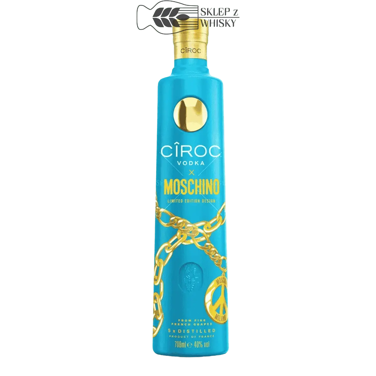 Ciroc Moschino wódka smakowa, 700 ml, w designerskiej butelce