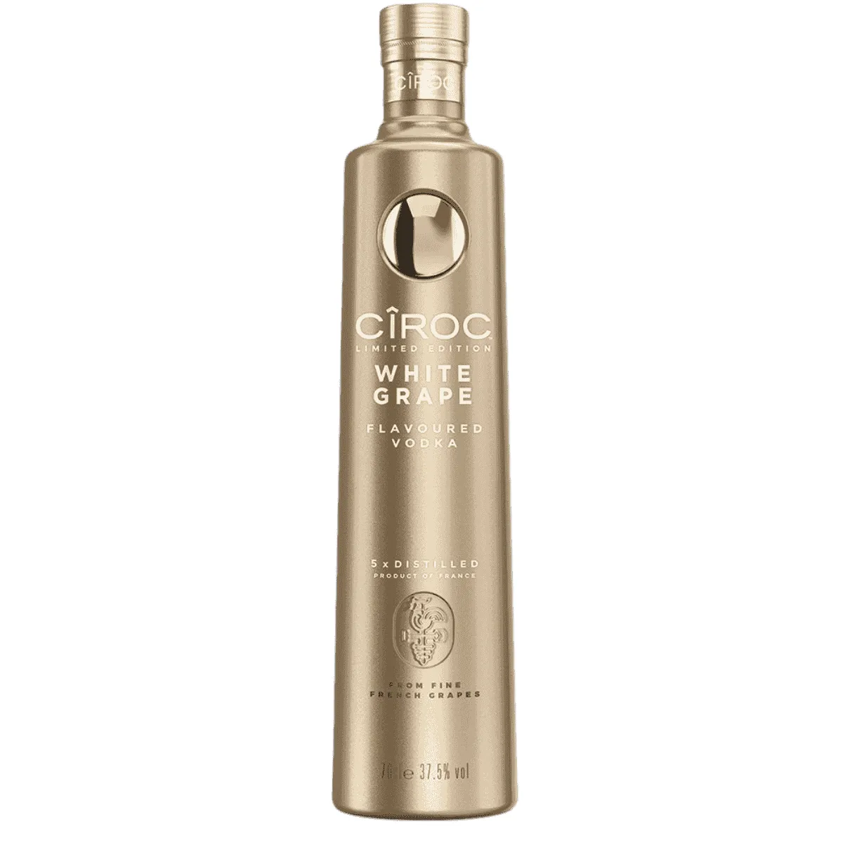 Ciroc White Grape Limited Edition wódka smakowa, 700 ml, w złotej butelce