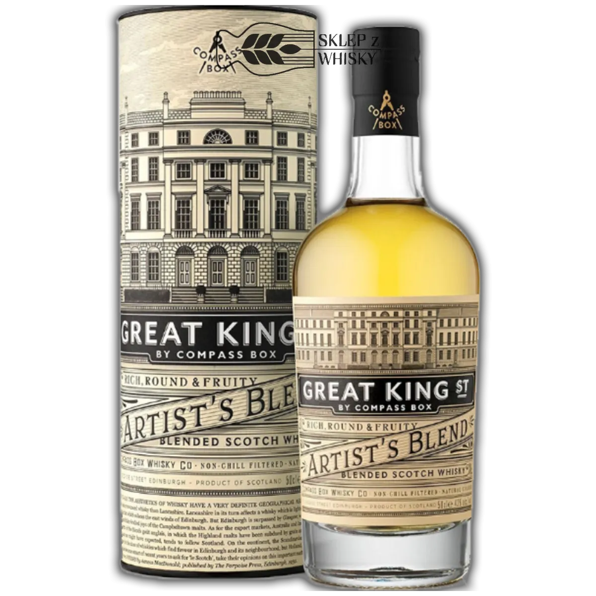 Compass Box Artist's Blend Great King Street 700ml