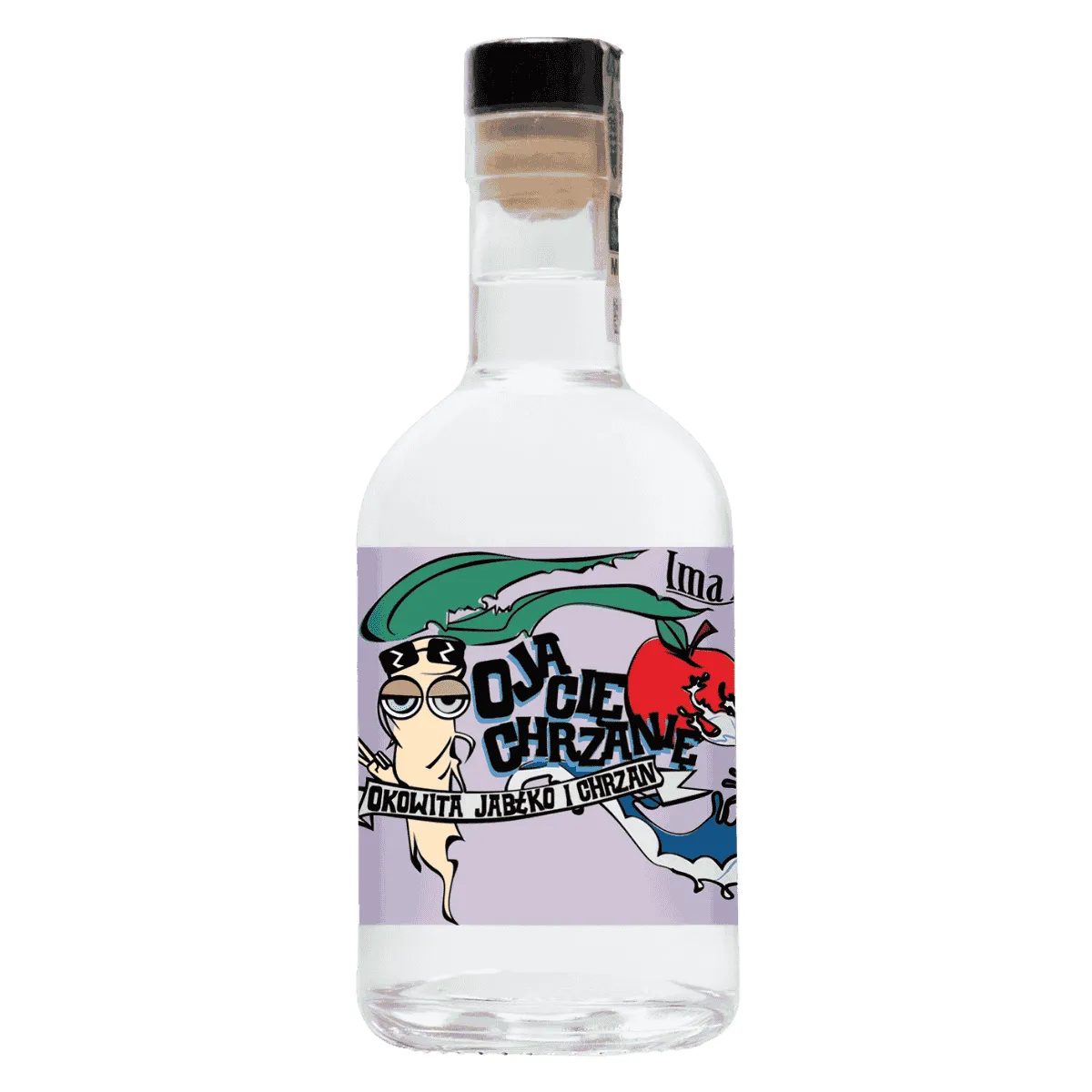 Ima Distillery Okowita Jabłko i Chrzan, 500 ml, tradycyjny polski trunek