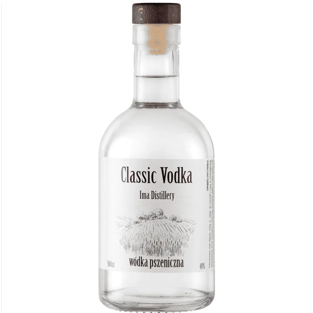 Ima Distillery Wódka Pszeniczna, 700 ml, polska wódka czysta