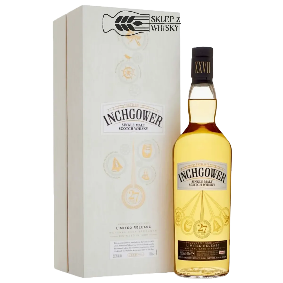 Inchgower 27YO Limited Release Bottled 2018 700ml