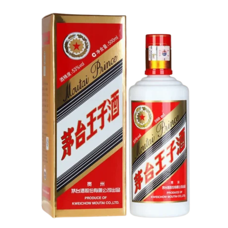 Moutai Prince Baijiu, 500 ml, chiński trunek o intensywnym smaku