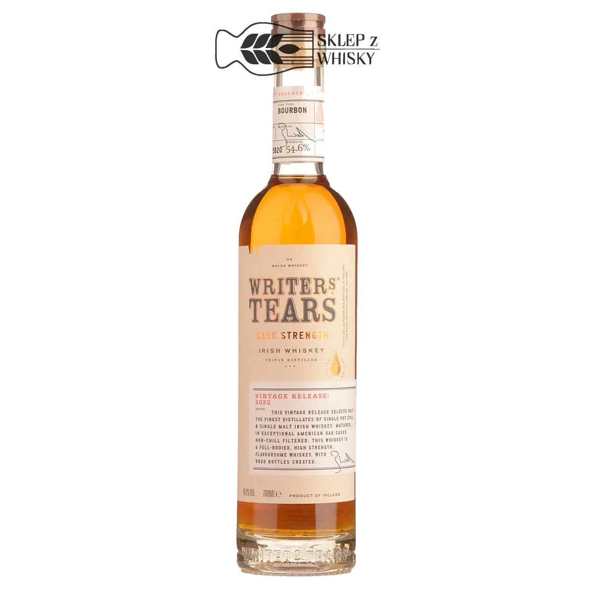 Writers Tears Cask Strength 2022 700ml