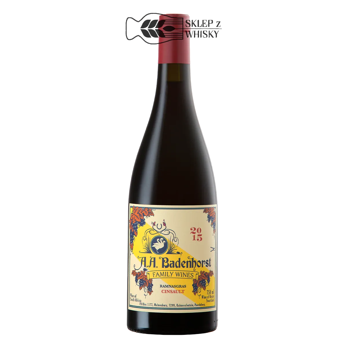 A.A. Badenhorst Ramnasgras Cinsault 750 ml